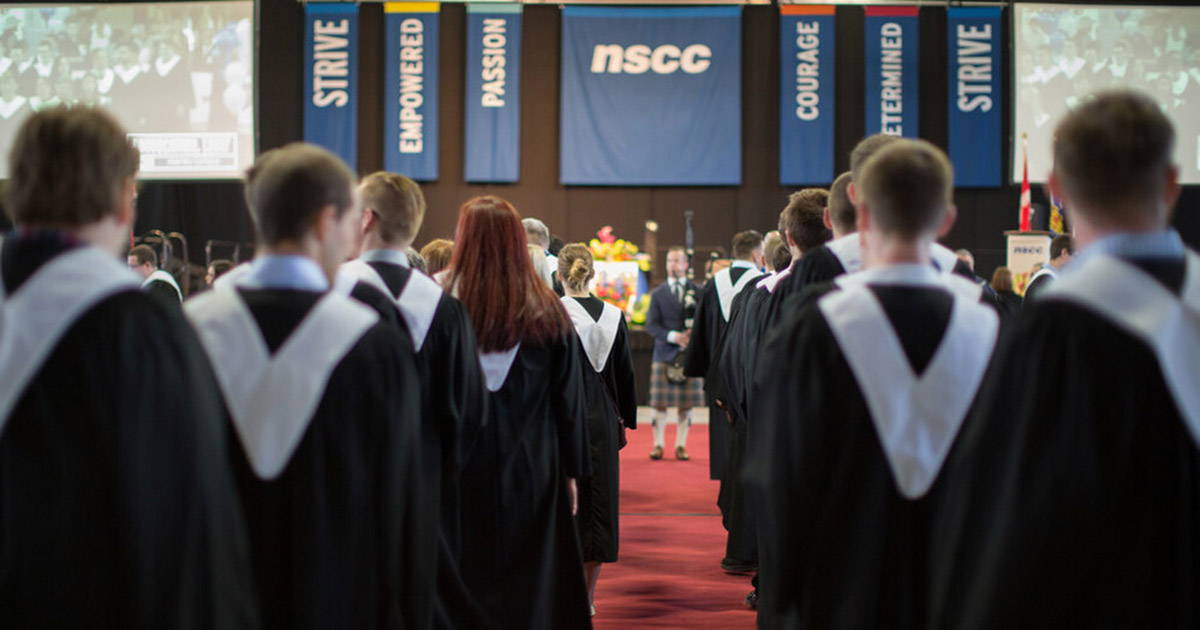 Ceremony program NSCC Convocation NSCC