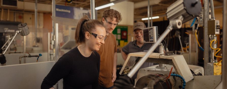 2023-24 Annual Report on Giving cover photo feature NSCC alums Mollie and Ben Campbell