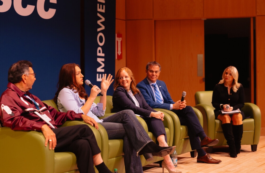 Leaders Panel at Sydney Waterfront Campus's Grand Opening.