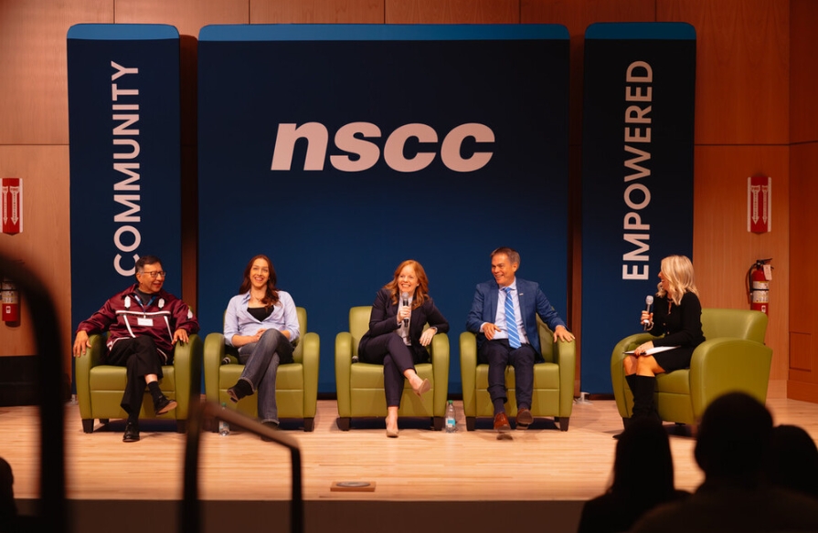 Leaders Panel at Sydney Waterfront Campus's Grand Opening.