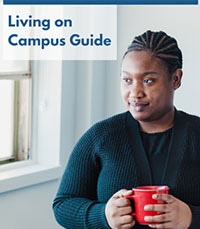 Cover image of Living on Campus Guide