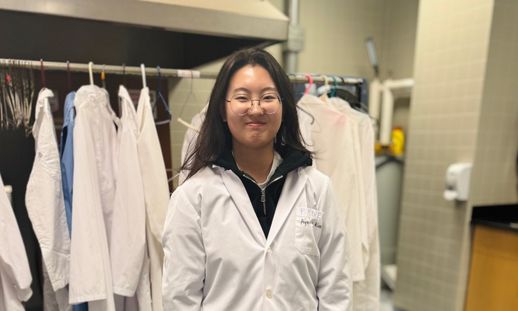 Environmental Engineering Technology - Water Resources student, Ayeong.