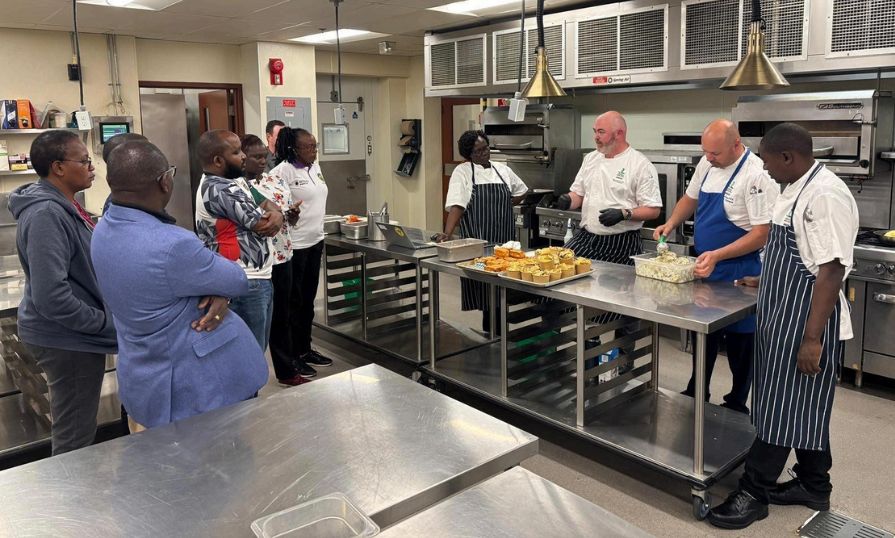 Culinary workshop at NSCC Akerley Campus with Kenyan group