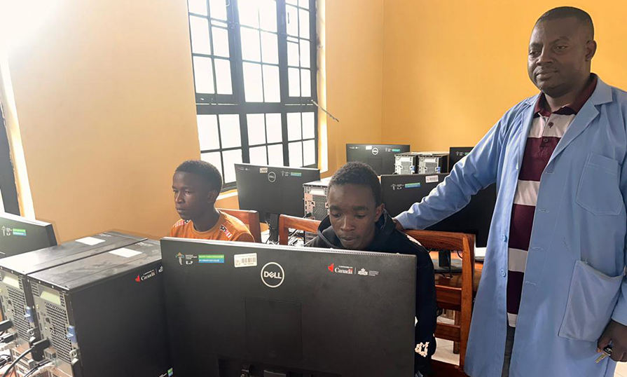 Lazaro Laizer is a tutor at Mto wa Mbu FDC in Tanzania