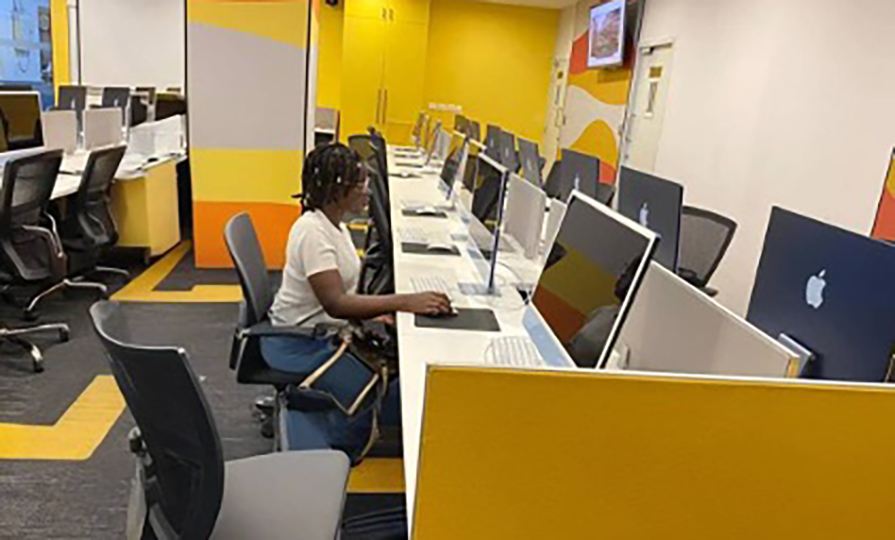 Sekela Minga participated in a digital marketing workshop with NSCC